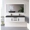 Castello Usa Thames 60-inch White Vanity Set with Black Top and Black Handles CB-MC-60W-BL-20146-BL - alternate 6